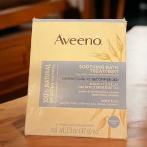Aveeno Soothing Bath Treatment With 100% Natural Colloidal Oatmeal